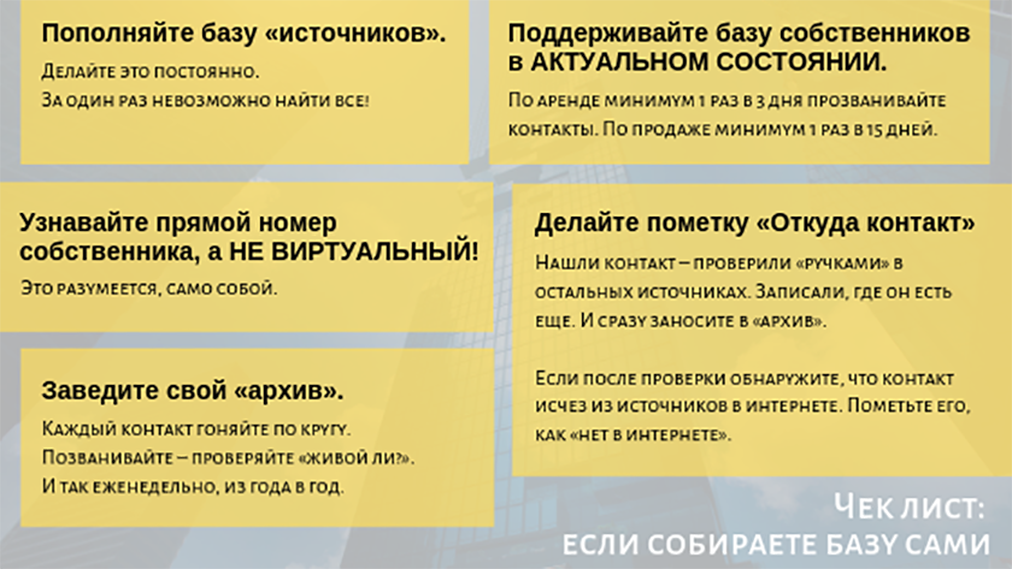 чек лист 2